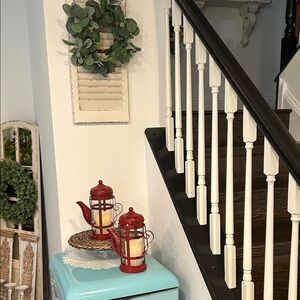 & Other Stories Red Teapot Lantern Pair